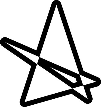 Star icons, sparkles, twinkle, shining burst. Flat design