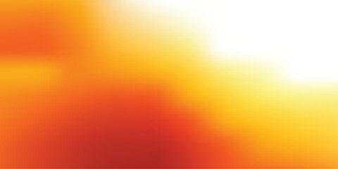 Vibrant abstract background featuring a smooth gradient of warm yellow orange and red tones © Pulok