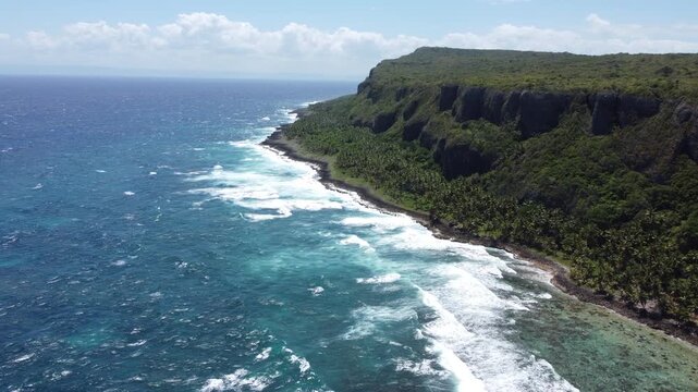 Front&oacute;n Beach, Playa Front&oacute;n, Saman&aacute;, Dominican Republic Drone Footage