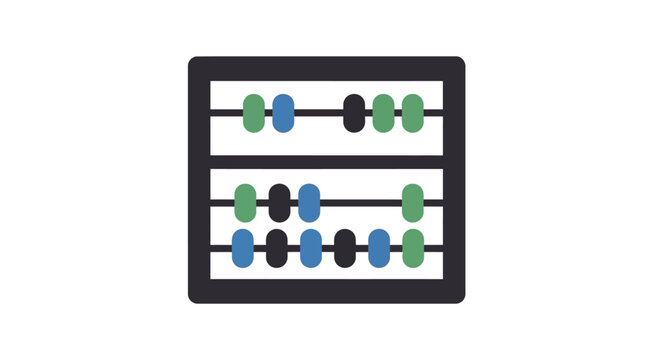 Abacus beads calculation tool device.
