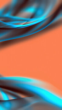 Swirling Waves of Color Dance in Harmony on Canvas