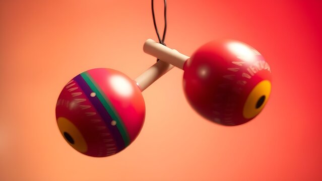 buyable. Maracas in motion with blur trails against a warm, soft background. event programs, museum guides, designed for cultural heritage projects and event programs, supports education.