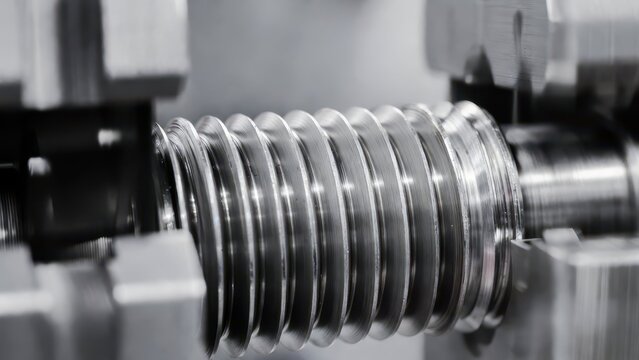 Precision Metal Component in Industrial Machine Manufacturing Process