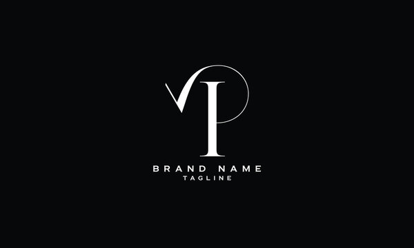 VIP, VPI, IVP, IPV, PIV, PVI, VP, PV, Abstract initial monogram letter alphabet logo design