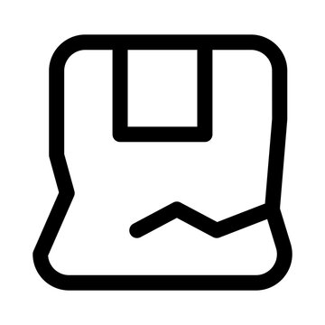 Damaged Package Icon