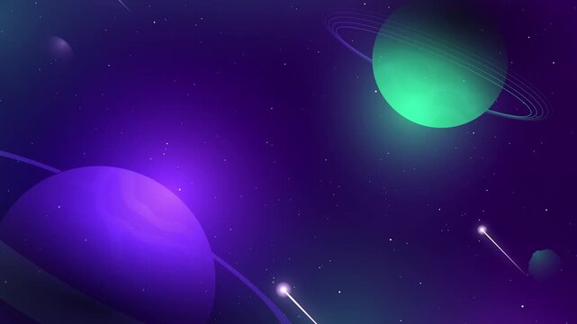 planet in space