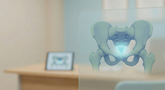 Prostate cancer treatment pelvis anatomy medical male pelvis anatomy graphic prostate cancer treatment concept clinic with