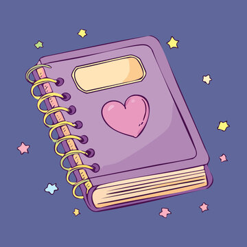 Pink secret diary with heart lock for girls personal journaling and creative childhood memories documentation project for toy and stationery brands