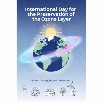 International Day for the Preservation of the Ozone Layer poster