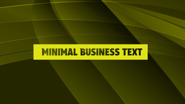 Minimal Business Text Animation for Brands