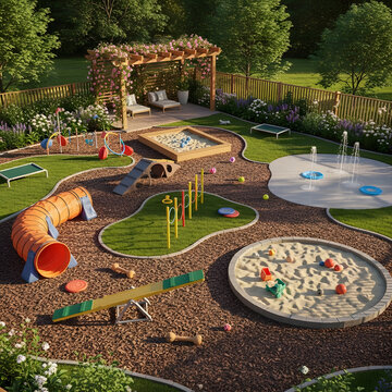 Playground for pets 