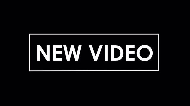 New Video &ndash; Social Media Typography Animation