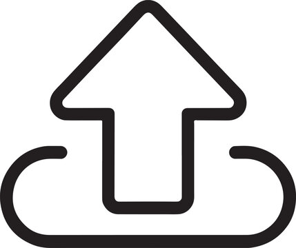 Minimalist icon representing a location or waypoint on a map