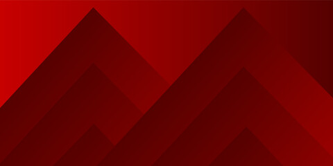 Obraz premium Abstract Dark Red Geometric Background with Gradient Chevron Layers.10eps.vector illustration,