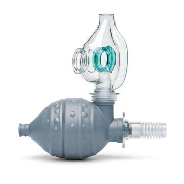 Ambu bag, manual resuscitator, ventilation device, emergency medicine equipment, respiratory care