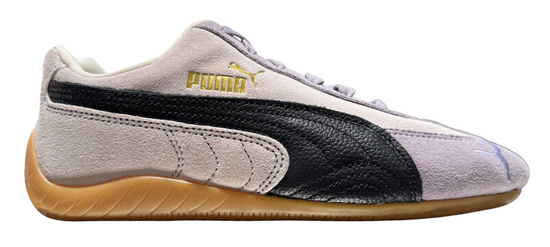 Puma Speedcat OG women's sneaker in Lilac Luster/Lavender Pop colorway. 