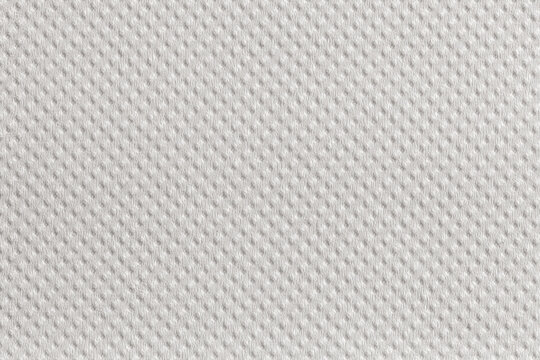 White Kitchen Paper Towel Texture with Fine Dot Embossed Pattern &ndash; Macro Close-Up