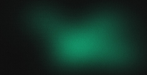 Emerging green glow pulses softly from dark canvas © shohibul jr 11