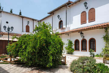Fototapeta premium Orthodox Faneromeni Monastery at Lefkada, Greece