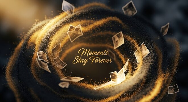 Elegant wooden frame holding cherished memories that last a lifetime