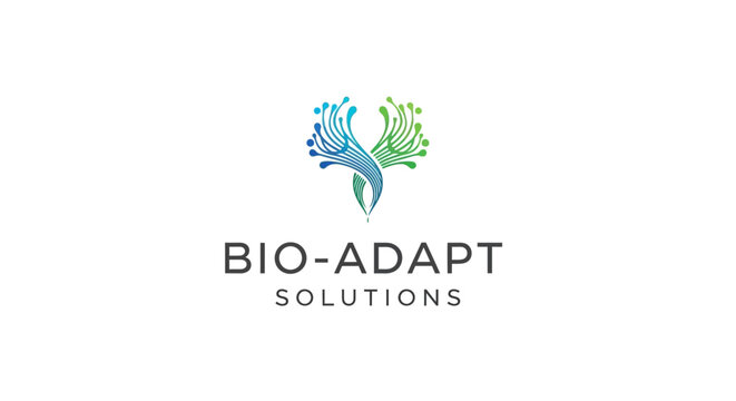 Bio Adapt Solutions company logo design.