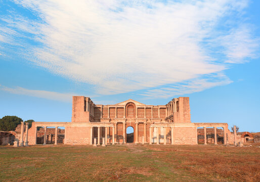 Capital Lydian Kingdom - Ancient Sardis is located by the present day village of Sart - Manisa, Turkey