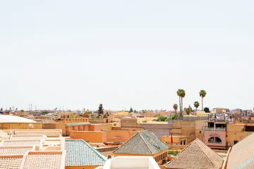 Marrakesh Streets of the amazing historic city of Morocco © AnaGost