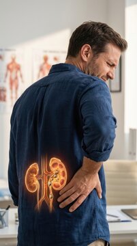Renal calculous affliction: kidney stone, health problem, acute pain, bodily discomfort, stone form, organ ailment, crystallize deposit, urology disease.