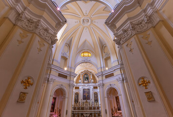 Fototapeta premium Chiesa San Michele church, Anacapri, Italy