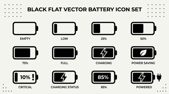 A comprehensive set of media icons and vector symbols featuring web business buttons and computer technology signs for modern internet communication and website interface design