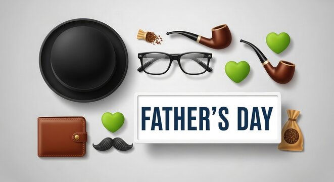Celebrating father's day a stylish collection of classic accessories for the modern dad