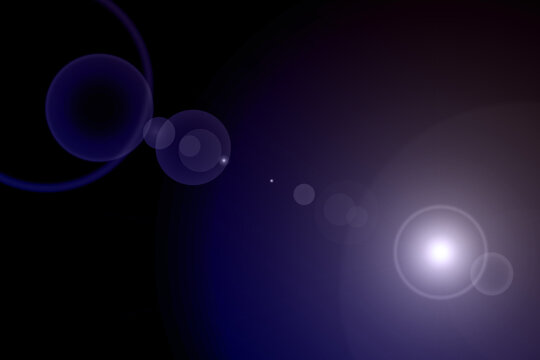 Collection de fonds abstraits color&eacute;s avec effet lens flare &ndash; lumi&egrave;res n&eacute;on, cercles lumineux et d&eacute;grad&eacute;s modernes