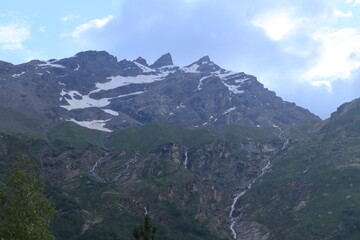 Obraz premium mountain landscape with clouds