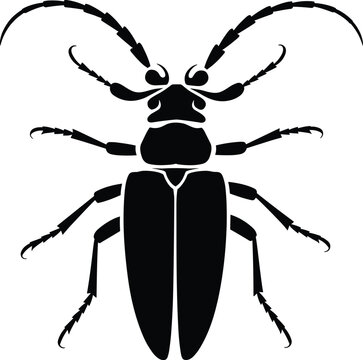Cricket SVG - Grasshopper Insects Wildlife Silhouette Clipart Cut File,