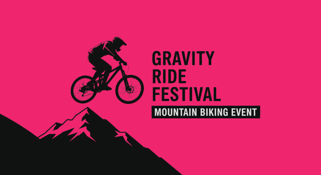 Thrilling Gravity Ride Festival Event Showcasing Dynamic Mountain Biking Adventures