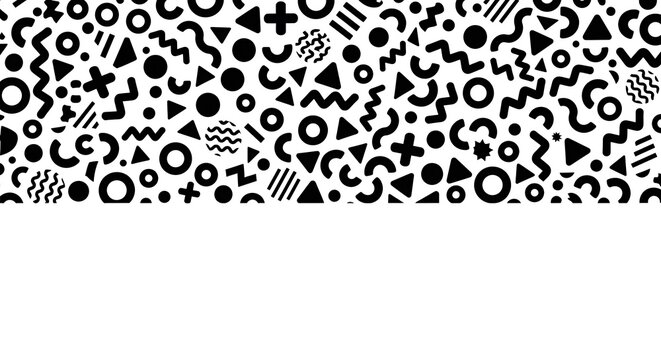 Leopard print decorative background with border pattern design