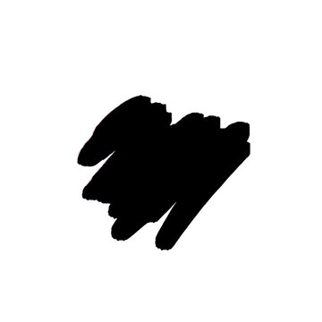 Schwarze Grafik Striche auf wei&szlig;em Hintergrund