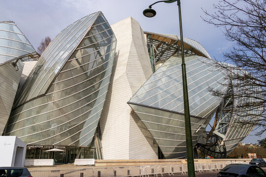 Fondation Louis Vuitton in Paris France FR