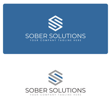 Letter ss vector logo design