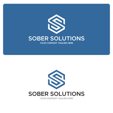 Letter s vector logo design