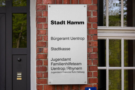 B&uuml;rgeramt Uentrop, Alter Grenzweg, Stadt Hamm Westfalen