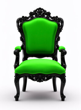 silla, sillon verde, rey, reyna, oro, cojin, alas, fantasia, dorado, butaca, mobiliario, sofas, asiento, de lujo, interiors, antique, antig&uuml;edad, designio, real, viejo, clasicos, confortable, cuero, e