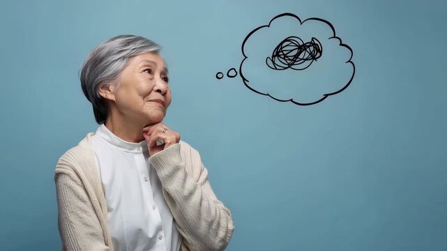 旅客機の丸窓から白い雲海と澄んだ青空を見下ろす穏やかな昼の眺め