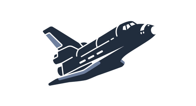 Dark Blue Fighter Jet Aircraft Flying.