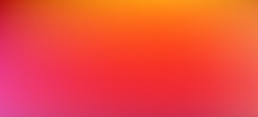 Obraz premium Vibrant red orange and pink abstract gradient background for design