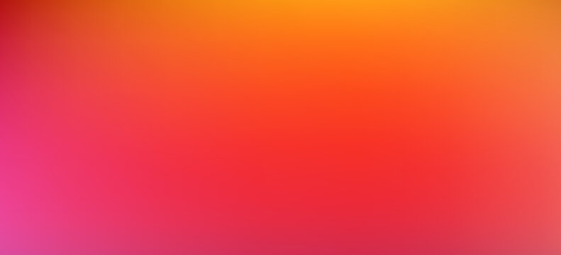 Vibrant red orange and pink abstract gradient background for design