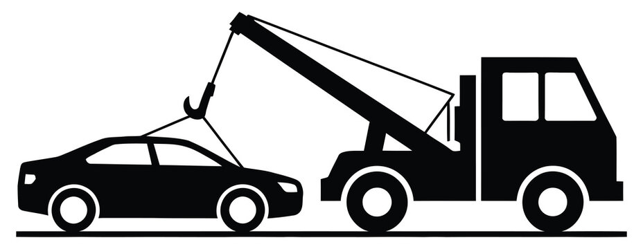 No parking road vector signs tow car away icons warning traffic sign, vehicle restriction and towing zone concept, urban traffic control and road safety regulation symbol vector