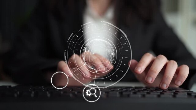 Innovation icons show creativity, teamwork, and project development. Innovation helps organizations design solutions, build strategy, and grow with new business opportunities. Funnel