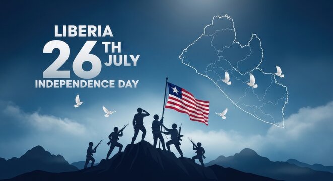 Liberia celebrates Independence Day on July 26th with patriotic pride