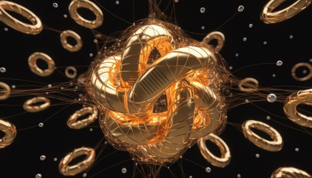 Medium shot of a digital interface highlighting realtime smart contract rules managing an autonomous investment pool with blurred background elements.